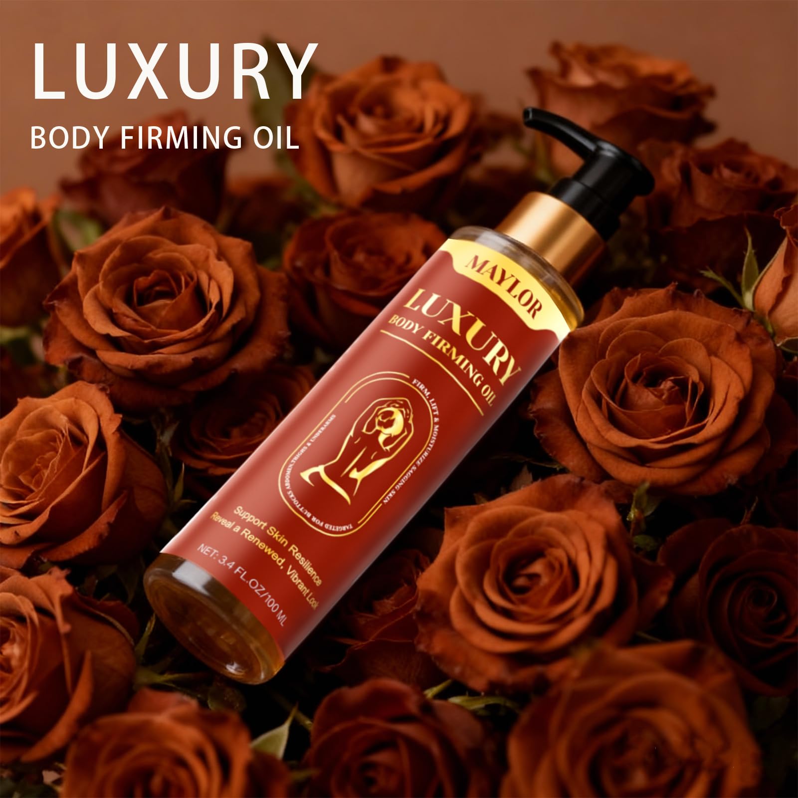 BENIX Body Firming Oil – Luxury Toning & Tightening for Crepey Skin | Hydration & Texture