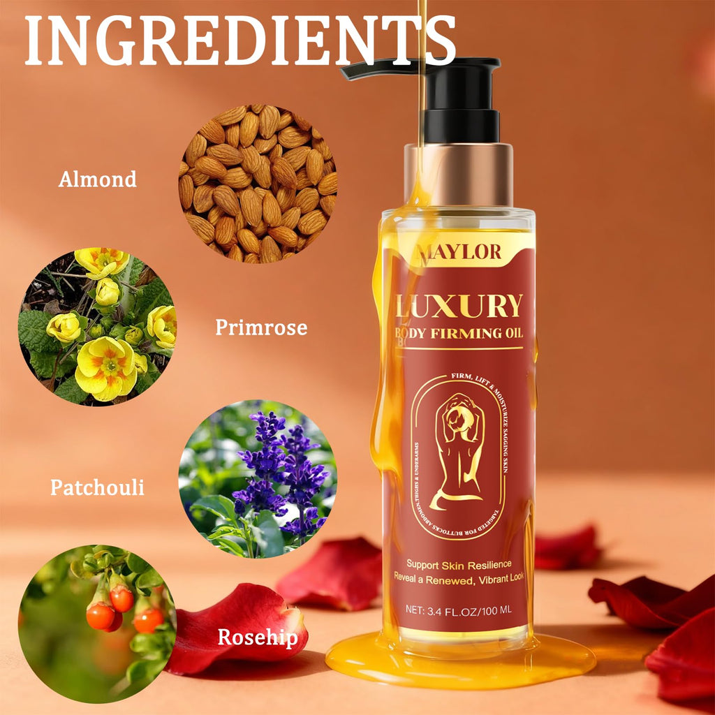BENIX Body Firming Oil – Luxury Toning & Tightening for Crepey Skin | Hydration & Texture