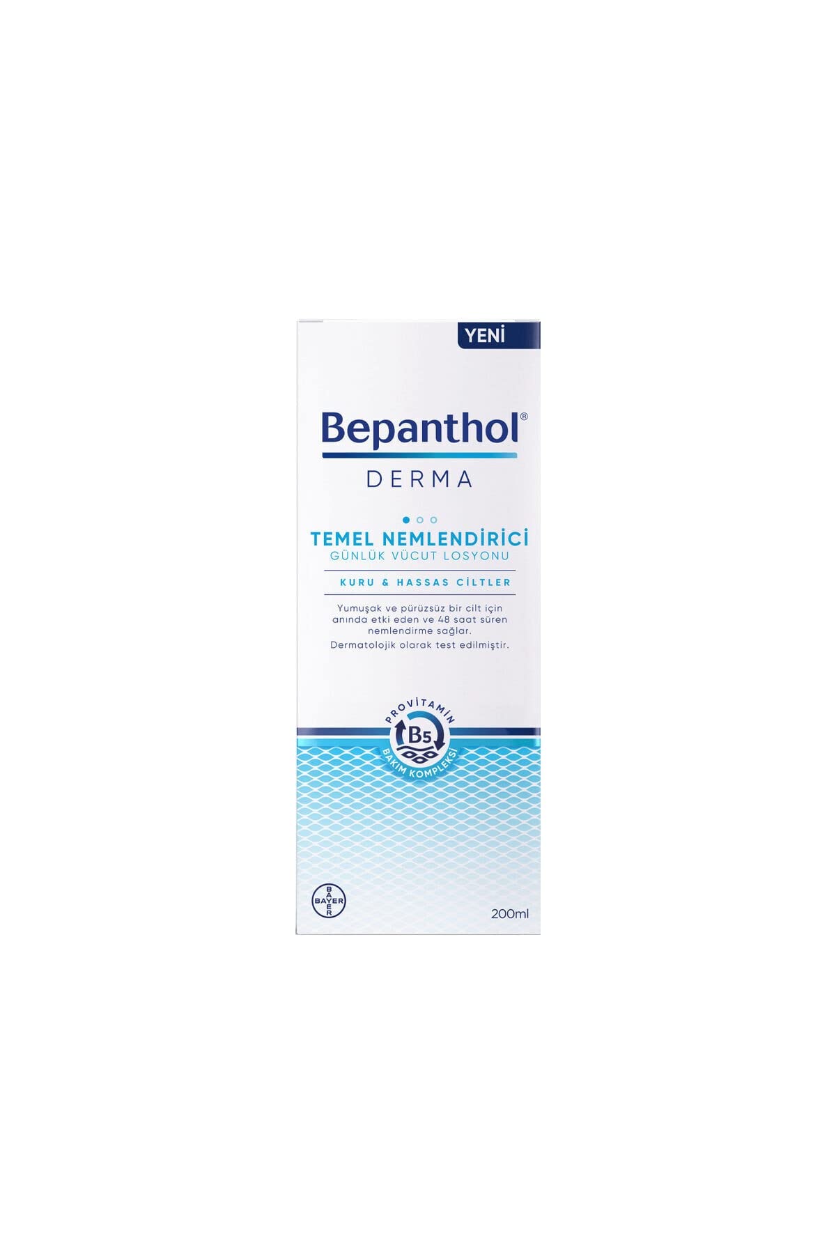 Bepanthol Derma Essential Moisturizing Body Lotion 200ml – Deep Hydration for Dry & Sensitive Skin