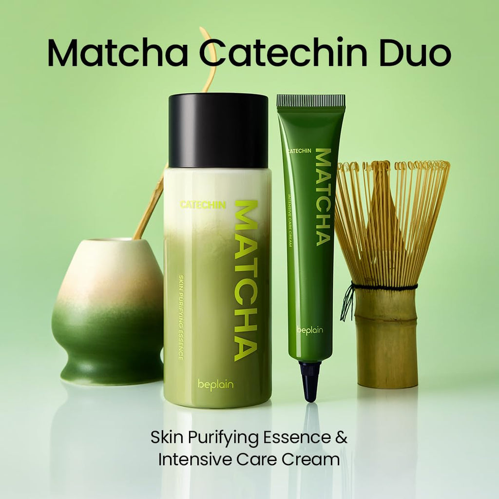 beplain Matcha Catechin Skin Purifying Essence | Hydrating & Balancing for Glowy, Healthy Skin | Sensitive Skin (150 ml)