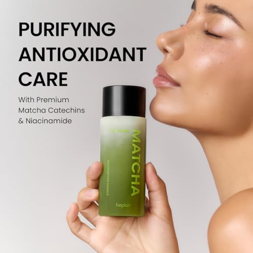beplain Matcha Catechin Skin Purifying Essence | Hydrating & Balancing for Glowy, Healthy Skin | Sensitive Skin (150 ml)