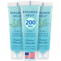 Bergman Kelly Travel Size 2-in-1 Shampoo & Conditioner - 0.5 fl oz, 200 Pack, Tropical Waterfall