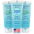 Bergman Kelly Travel Size 2-in-1 Shampoo & Conditioner – 1 fl oz, 200 ct, Tropical Waterfall