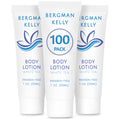 BERGMAN KELLY Travel Size Lotion 1 oz | 100 Pack White Tea – Bulk Guest Amenities