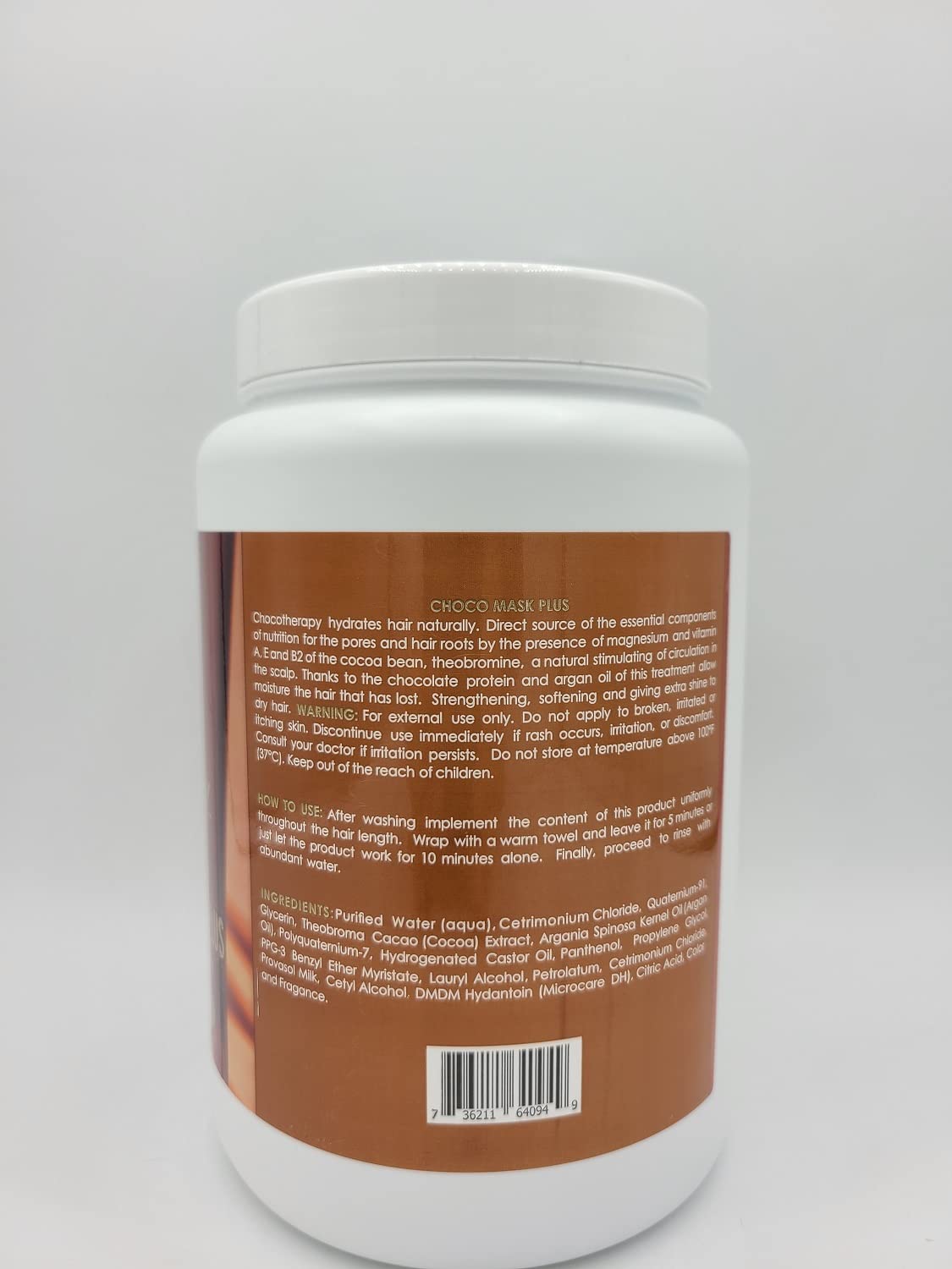 Bergotti G Ma Golez Intensive Theraphy Choco Mask Plus 60 oz — Deep Conditioning Mask