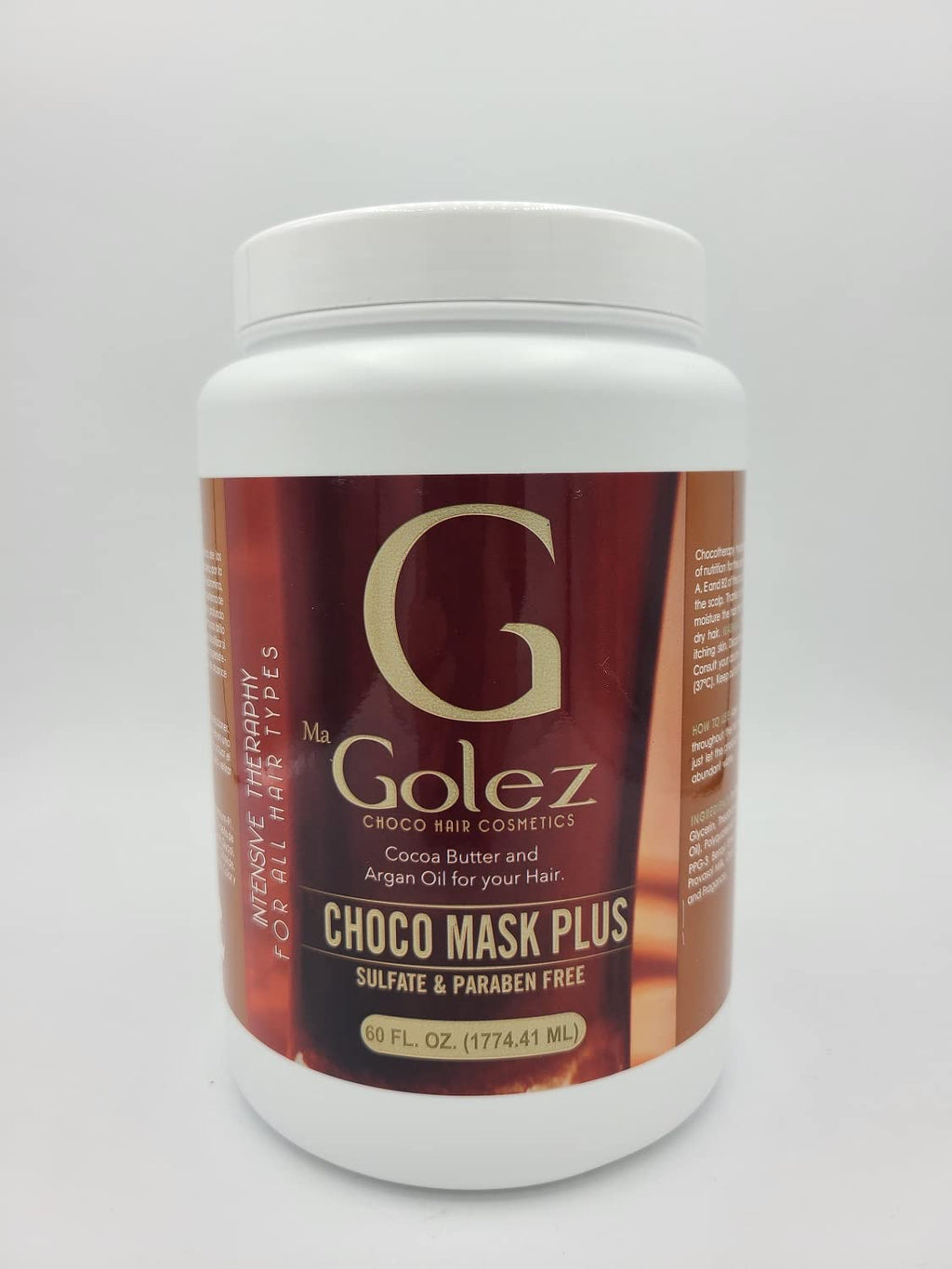 Bergotti G Ma Golez Intensive Theraphy Choco Mask Plus 60 oz — Deep Conditioning Mask
