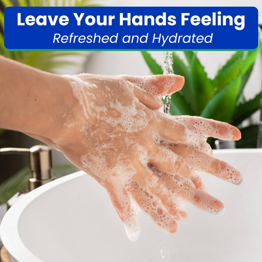 Berkley Jensen Liquid Hand Soap with Aloe Vera – 64 oz Refills (Pack of 2) | Hypoallergenic