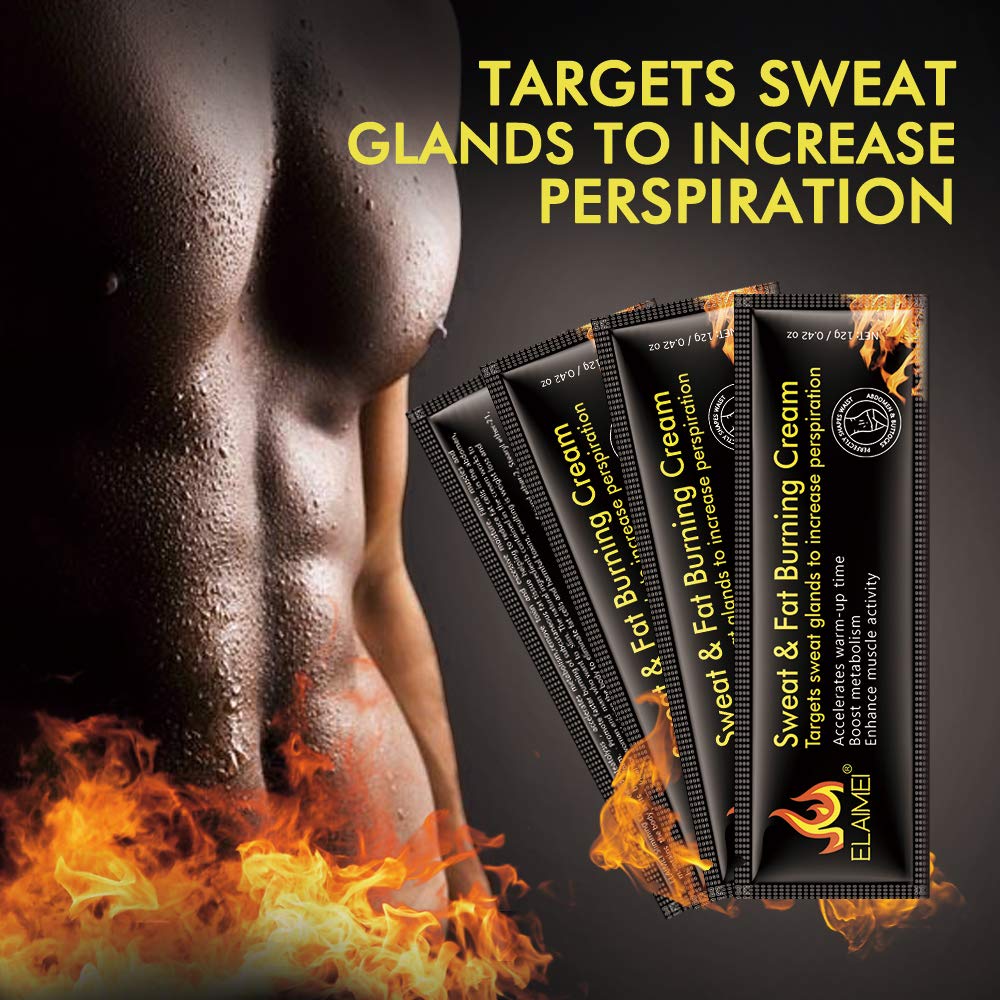 BERVEAL 10 Pack Hot Cream – Sweat & Burn Workout Enhancer for Firming & Slimming