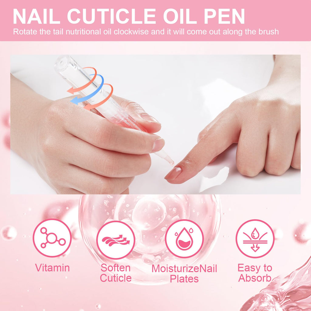 BESNEL Gel Nail Polish Remover 10 Pack - Quick, Non-Irritating Gel Remover Kit