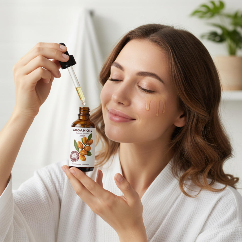 Best Nature's Cosmetics Argan Oil – 100% Pure & Cold-Pressed from Morocco – 2 fl oz