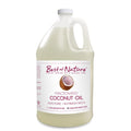 Best of Nature 100% Pure Fractionated Coconut Oil – Unscented Massage Oil, Carrier for Essential Oils, 128 fl oz (Gallon)