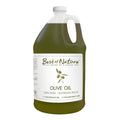 Best of Nature 100% Pure Olive Massage & Body Oil – Cold Pressed, Unscented, 1 Gallon (128 fl oz)