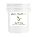 Best of Nature 100% Pure Olive Massage & Body Oil – Cold-Pressed, Unscented, 5 Gallon