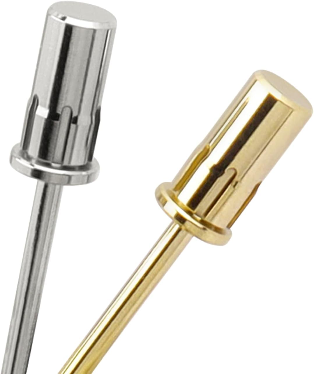 Bestgle 2Pcs Nail Art Easy-Off Mandrel Bit 3/32in Shanks for Electric Nail File