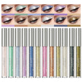 BestLand 12 Colors Liquid Glitter Eyeshadow Set Color A | Metallic Glitter, Waterproof & Quick-Drying