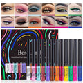 BestLand 12 Colors Matte Liquid Eyeliner Set – Waterproof and Long-Lasting