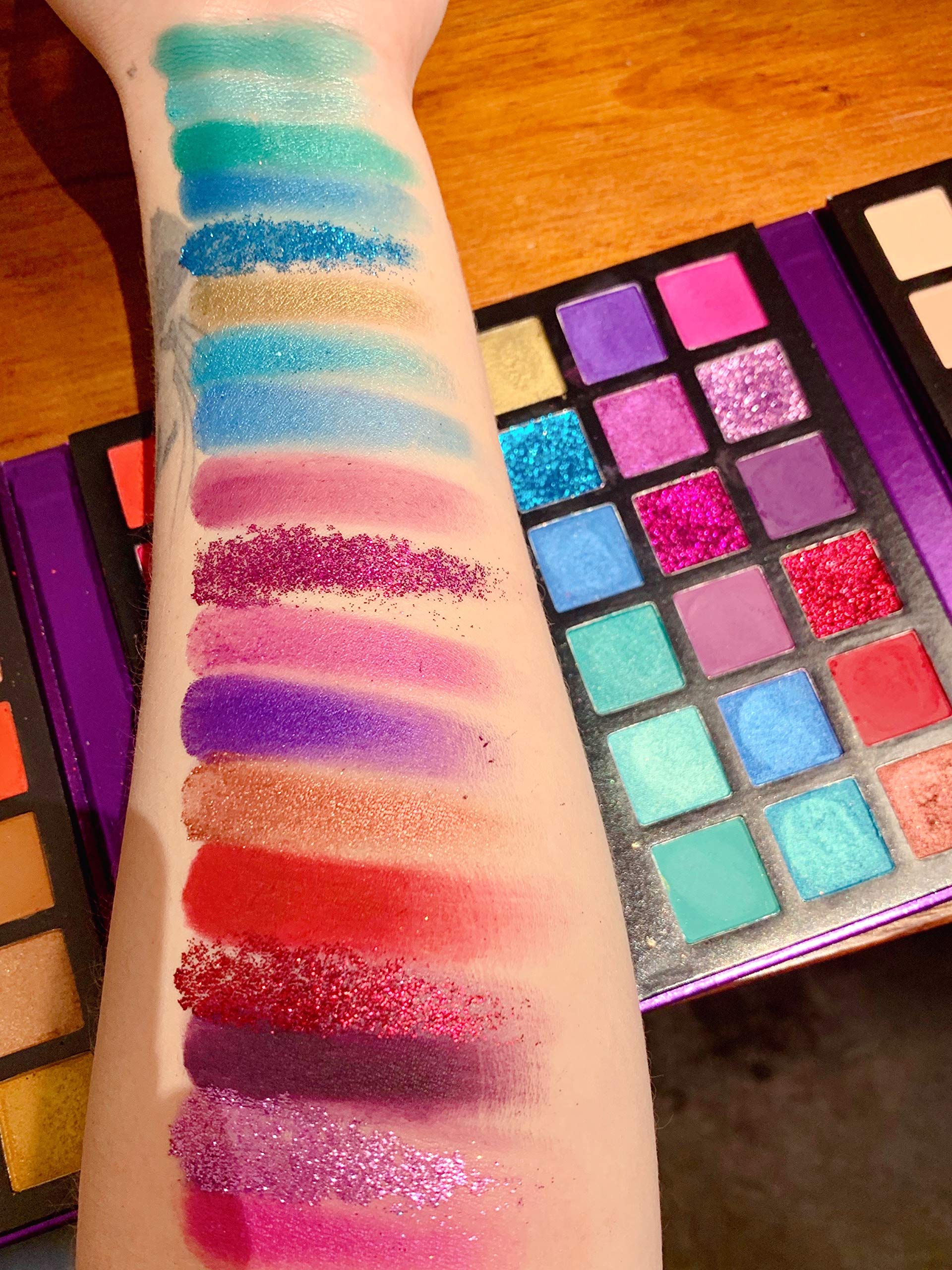 BestLand 72-Color Ultra Secret Eyeshadow Palette — 4-in-1 Color Board