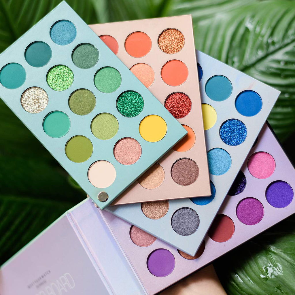 BestLand 60 Colors Eyeshadow Palette | 4-in-1 Color Board, Highly Pigmented Glitter Matte Shimmer