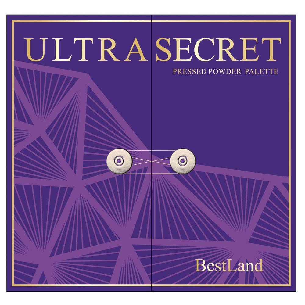BestLand 72-Color Ultra Secret Eyeshadow Palette — 4-in-1 Color Board