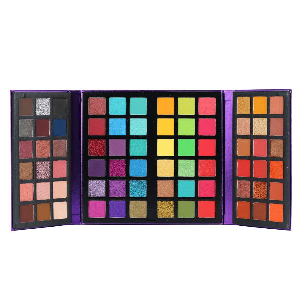 BestLand 72-Color Ultra Secret Eyeshadow Palette — 4-in-1 Color Board