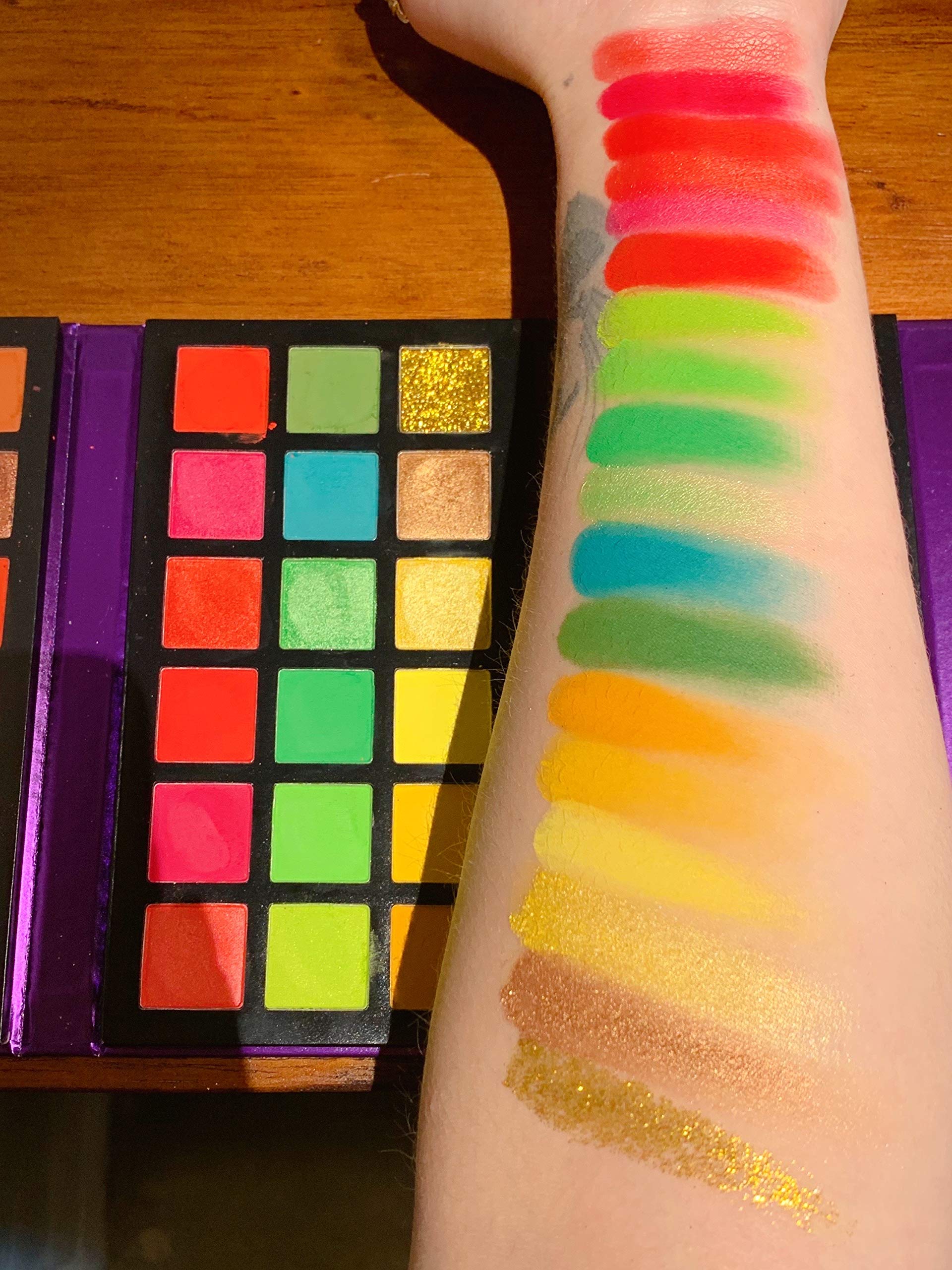 BestLand 72-Color Ultra Secret Eyeshadow Palette — 4-in-1 Color Board