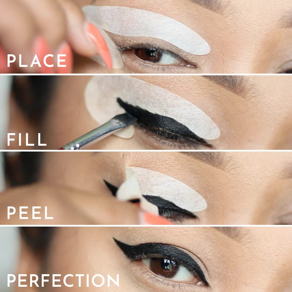 Beth Bender Beauty Eyeliner Stencils – Cat Eye & Winged Liner Tool, Made in USA