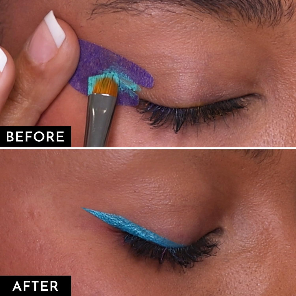 Beth Bender Beauty Pro Go Eyeliner Stencil — Cat Eye Kit, USA Made, Vegan & Cruelty-Free (Pack of 2, 48 Stencils)