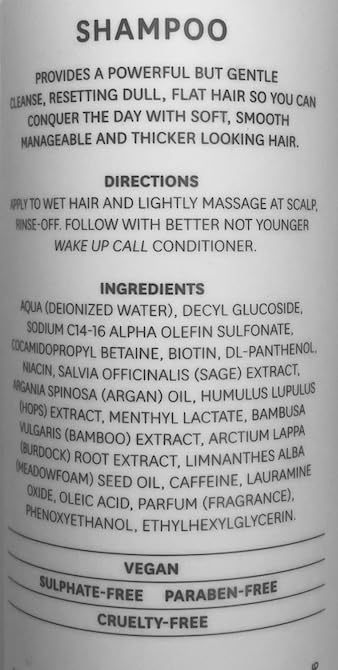 Better Not Younger Volume Styling Bundle: Wake Up Call High Hold Spray (6 fl oz) + Shampoo & Conditioner