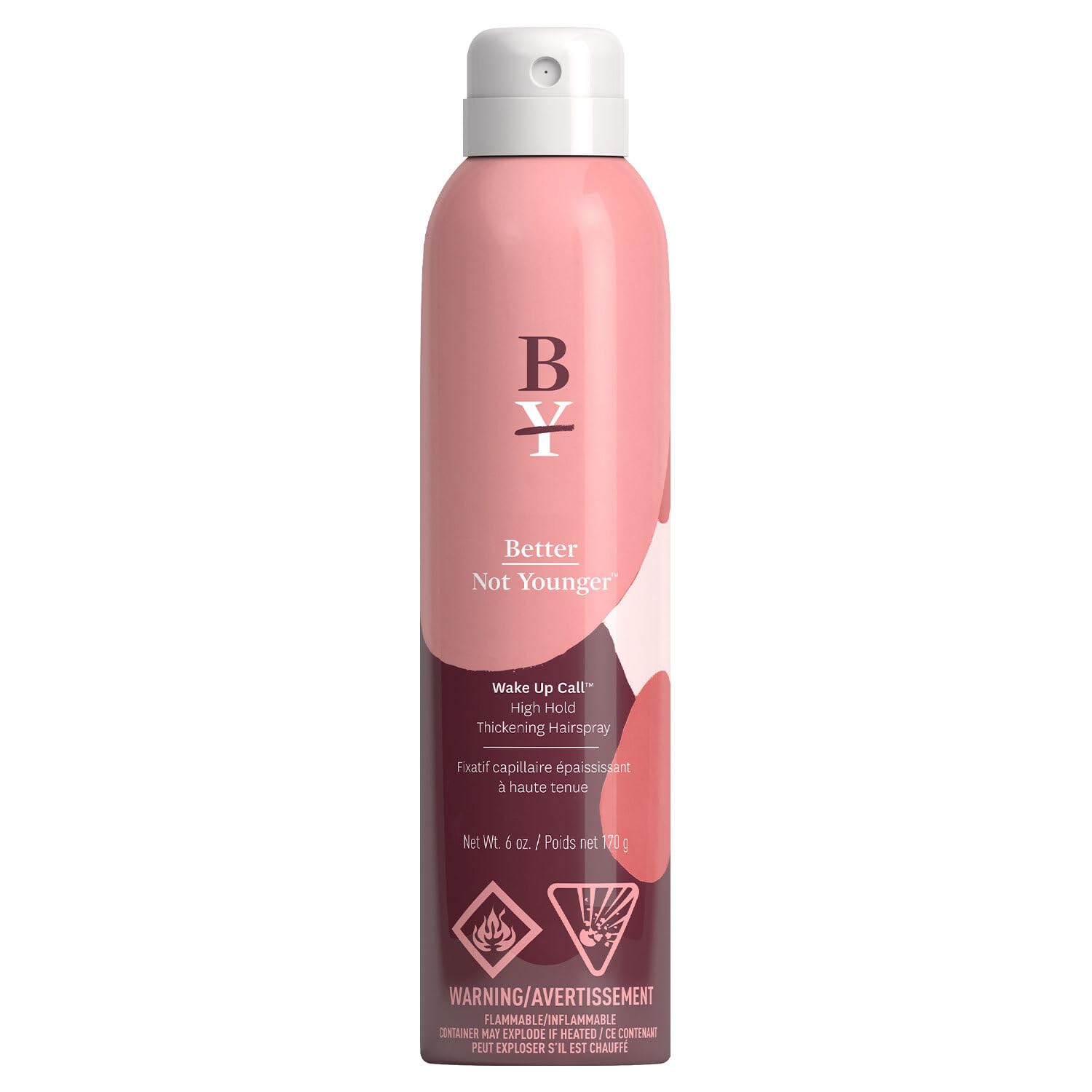 Better Not Younger Hair Thickening Hairspray – Biotin & Bamboo – Instant Volume & Flexible Hold