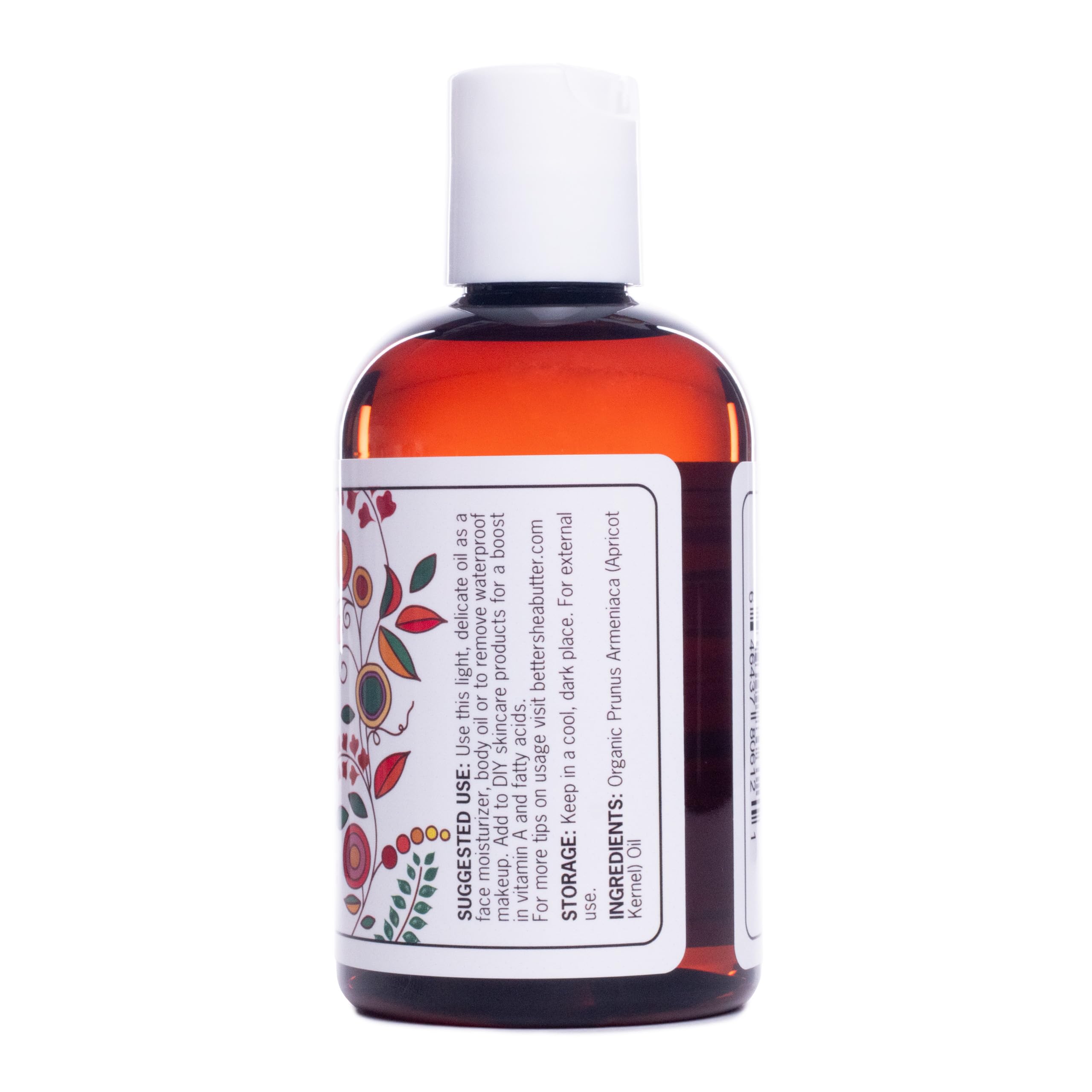 Better Shea Butter Organic Apricot Oil | 100% Pure & Cold-Pressed | 4 oz