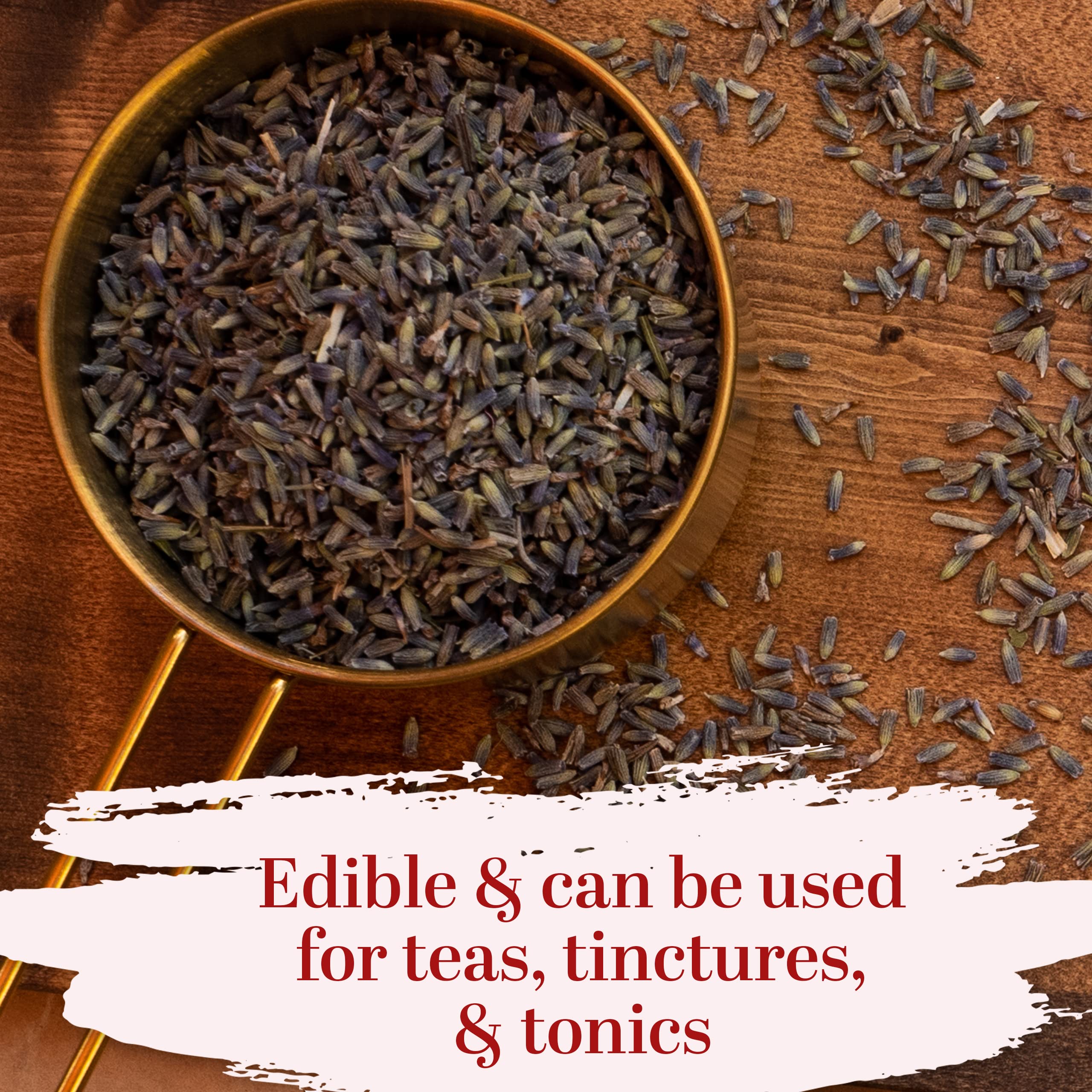 Better Shea Butter Lavender Buds Food Grade – Bulk Dried Lavender for Soap, Tea, Cooking