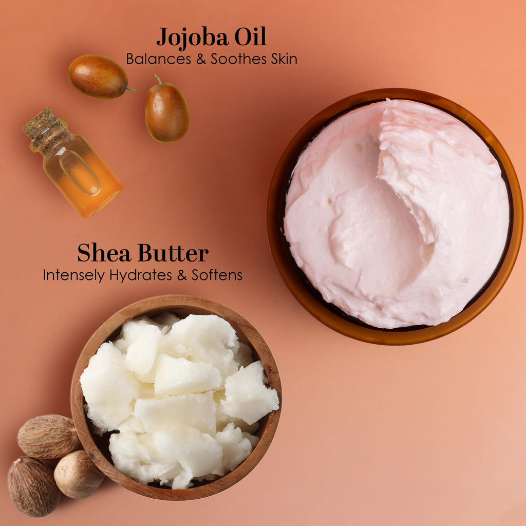 Better Shea Butter Unscented Body Butter – Deep Moisturizer with Raw Shea Butter & Jojoba Oil (8 oz)