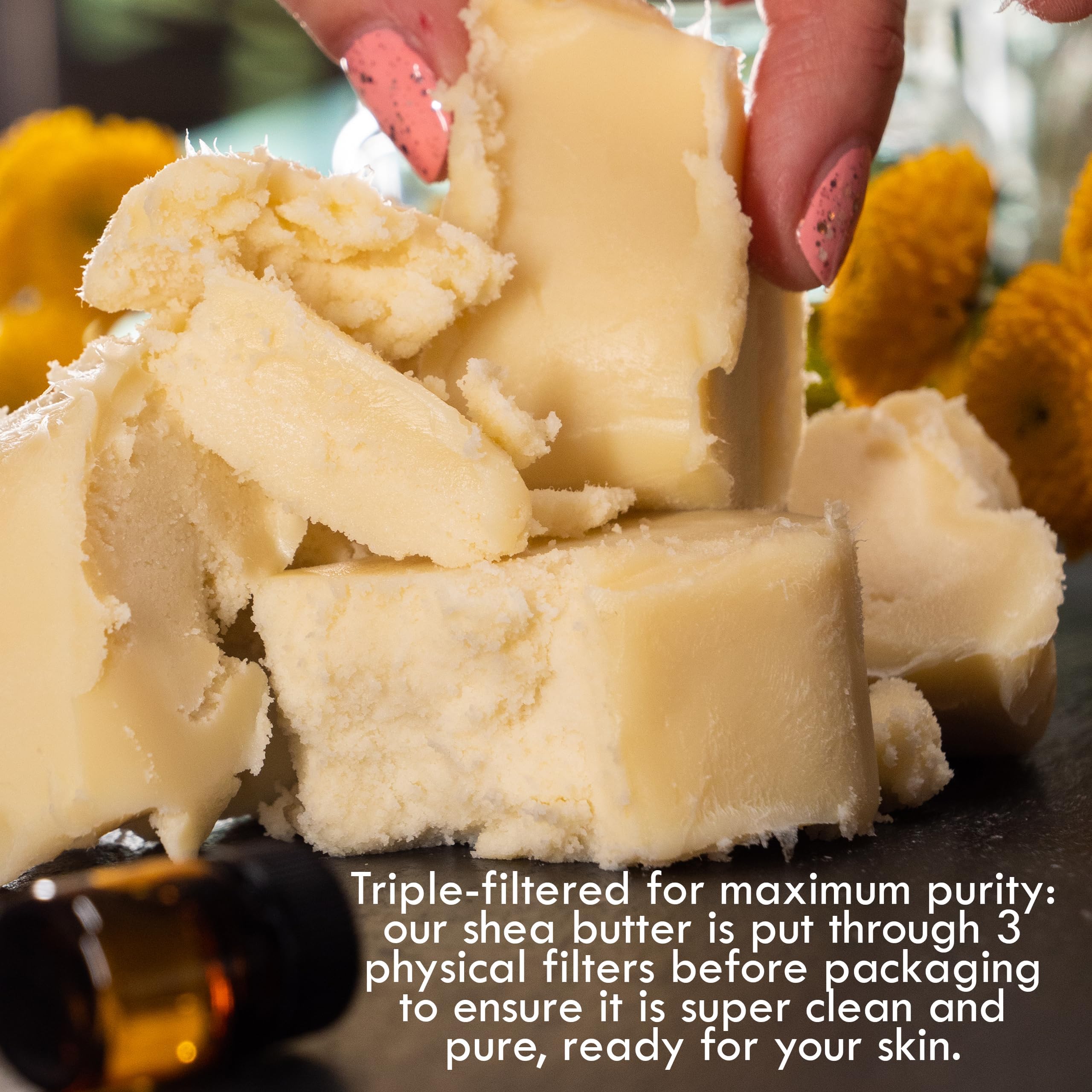 Raw Shea Butter – 8 oz, 100% Pure African Unrefined | Better Shea Butter