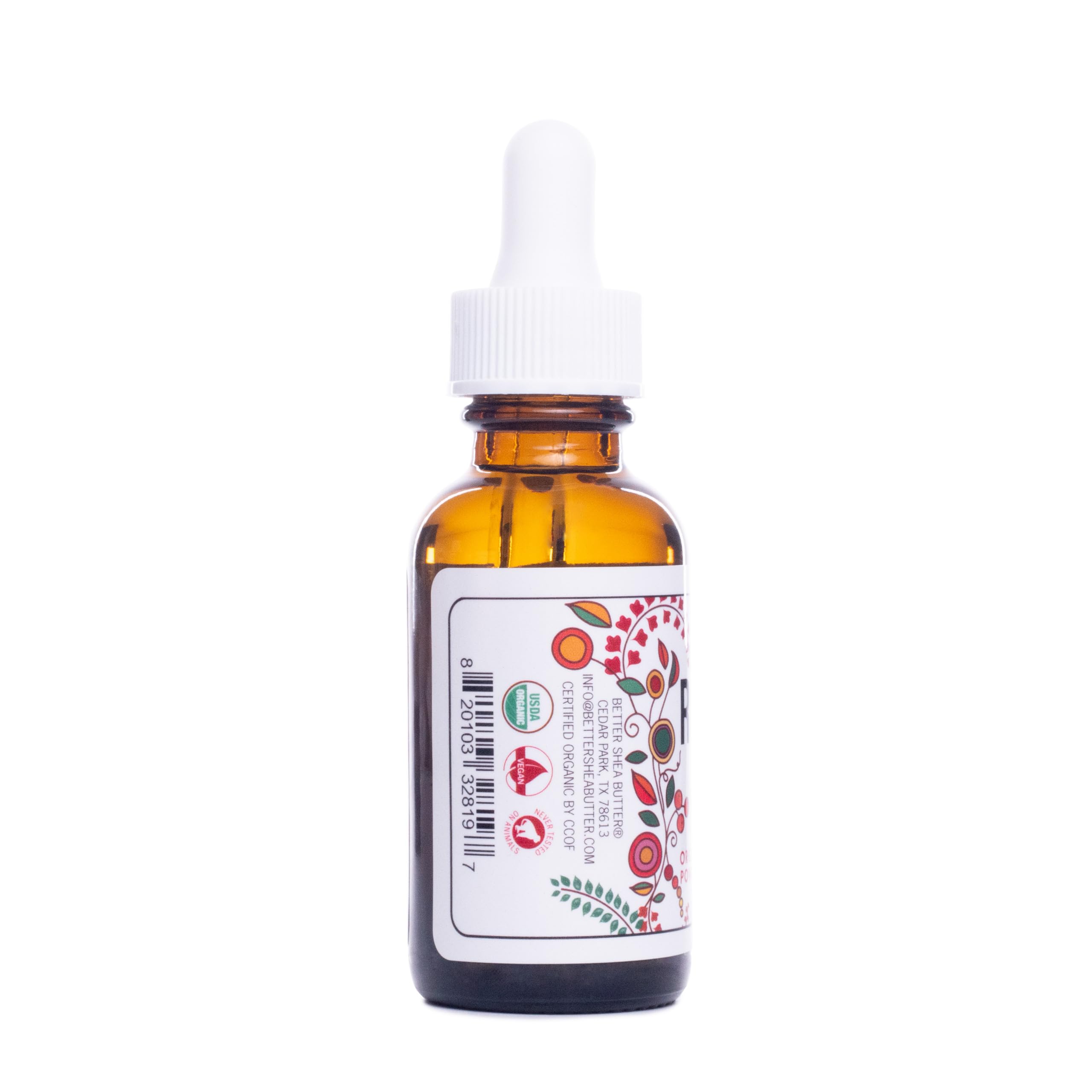 Better Shea Butter Organic Rosehip Oil | 100% Pure Cold-Pressed Face Oil for Gua Sha | 1 oz