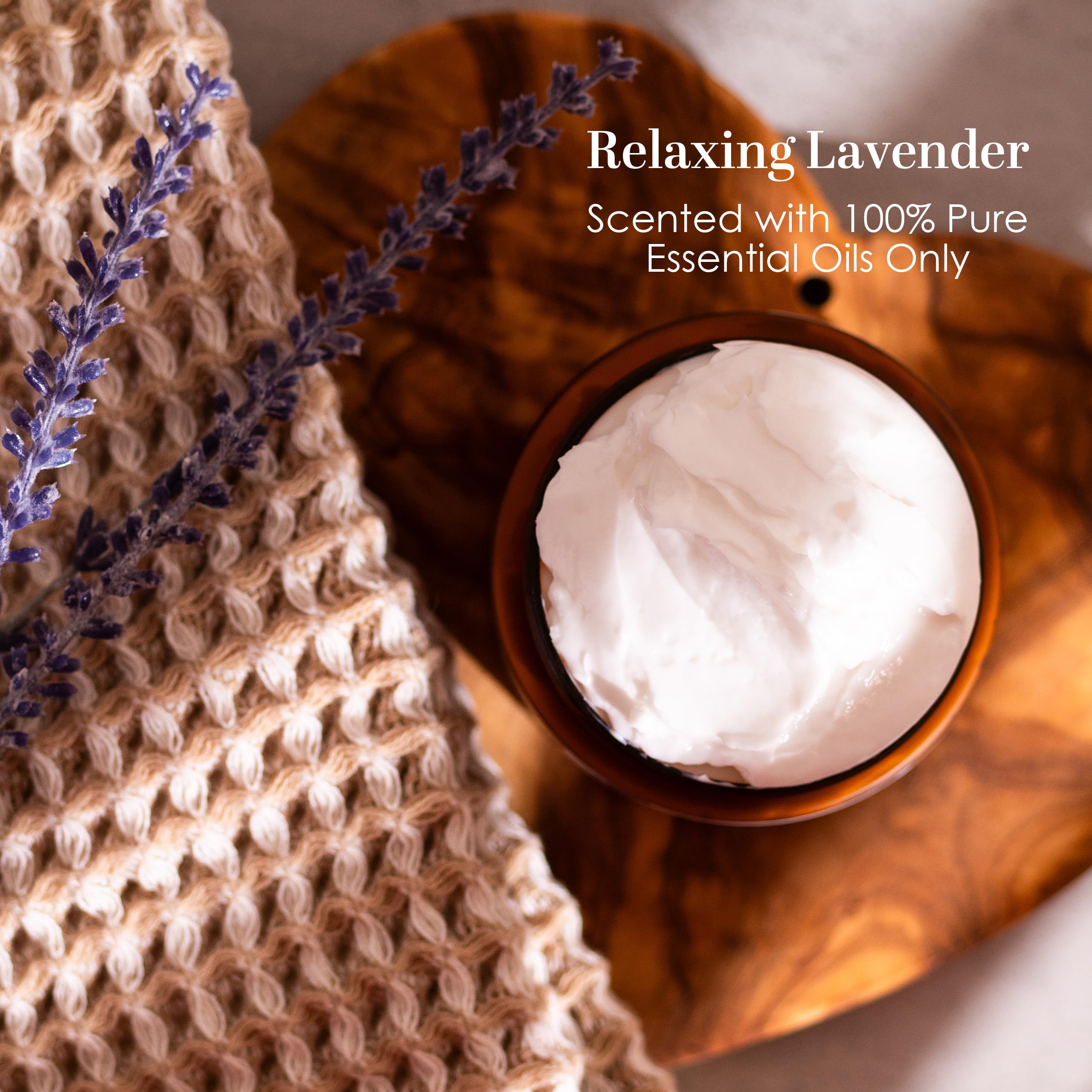 Better Shea Butter Magnesium Cream Lavender | Leg Cramps & Muscle Tension Relief