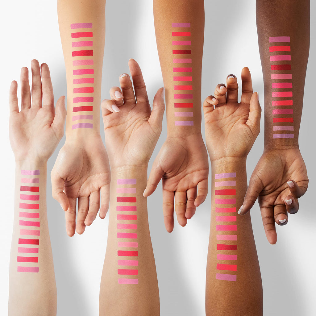 BEUSELF Pink Eyeshadow Palette — 12 Peach Matte & Shimmer Shades, Travel-Friendly, Waterproof, Vegan