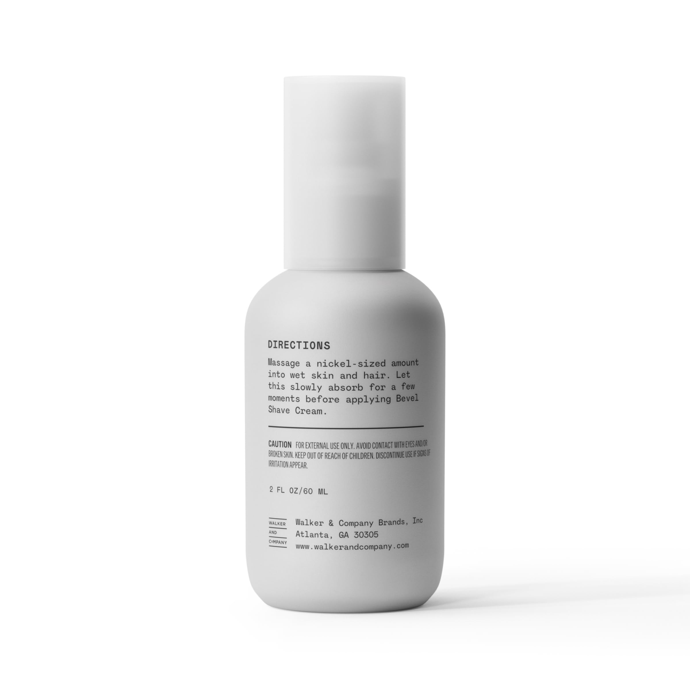 Bevel Pre Shave Oil for Men — Castor, Olive Oil & Tea Tree Oil, 2 fl oz