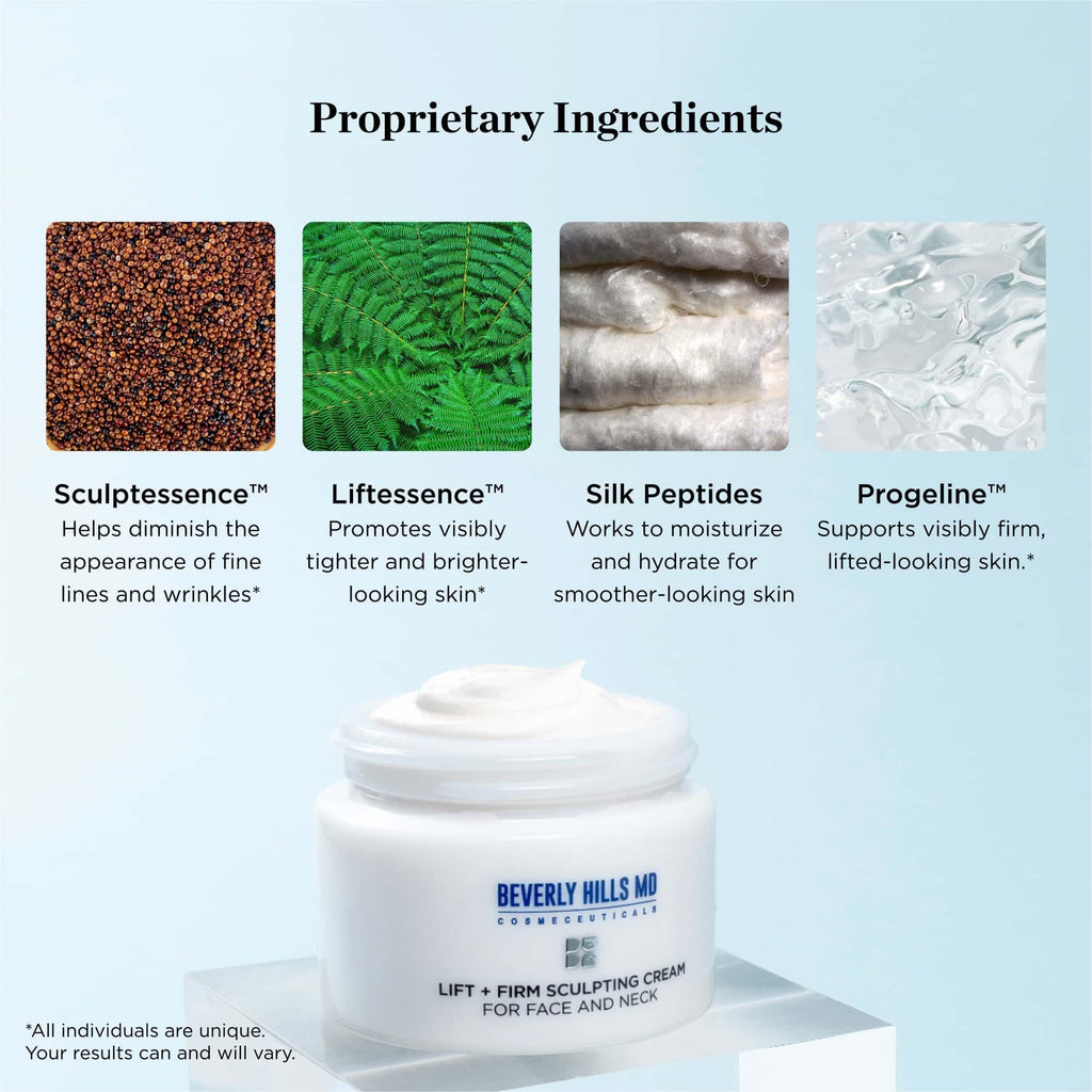 Beverly Hills MD Lift & Firm Sculpting Cream – Tighten, Tone, & Hydrate Skin