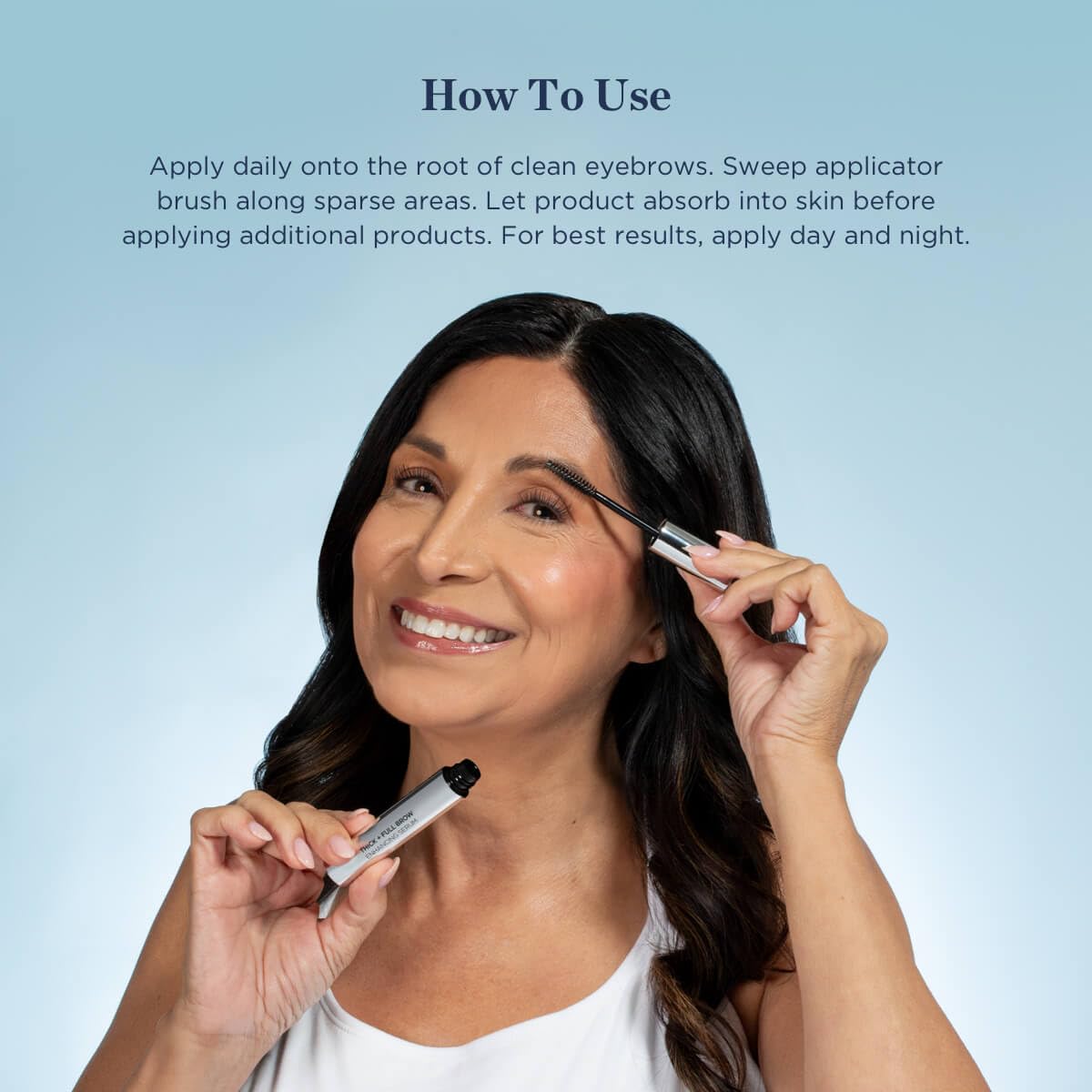 Beverly Hills MD Thick + Full Brow Serum – Fuller, Thicker-Looking Brows Growth Formula