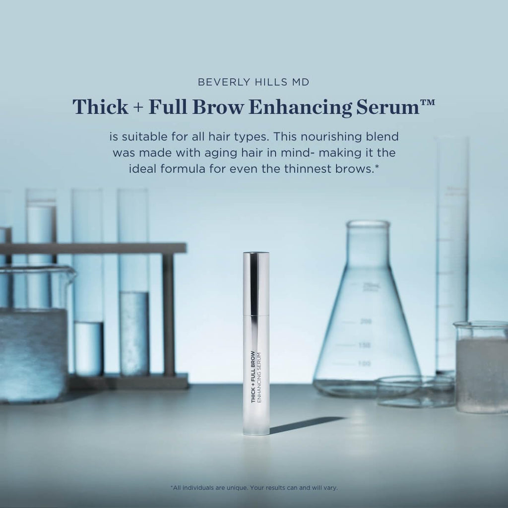 Beverly Hills MD Thick + Full Brow Serum – Fuller, Thicker-Looking Brows Growth Formula