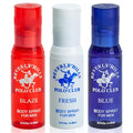 Beverly Hills Polo Club Men's Body Spray Collection – 3 x 3oz Gift Set for Everyday Freshness & Travel