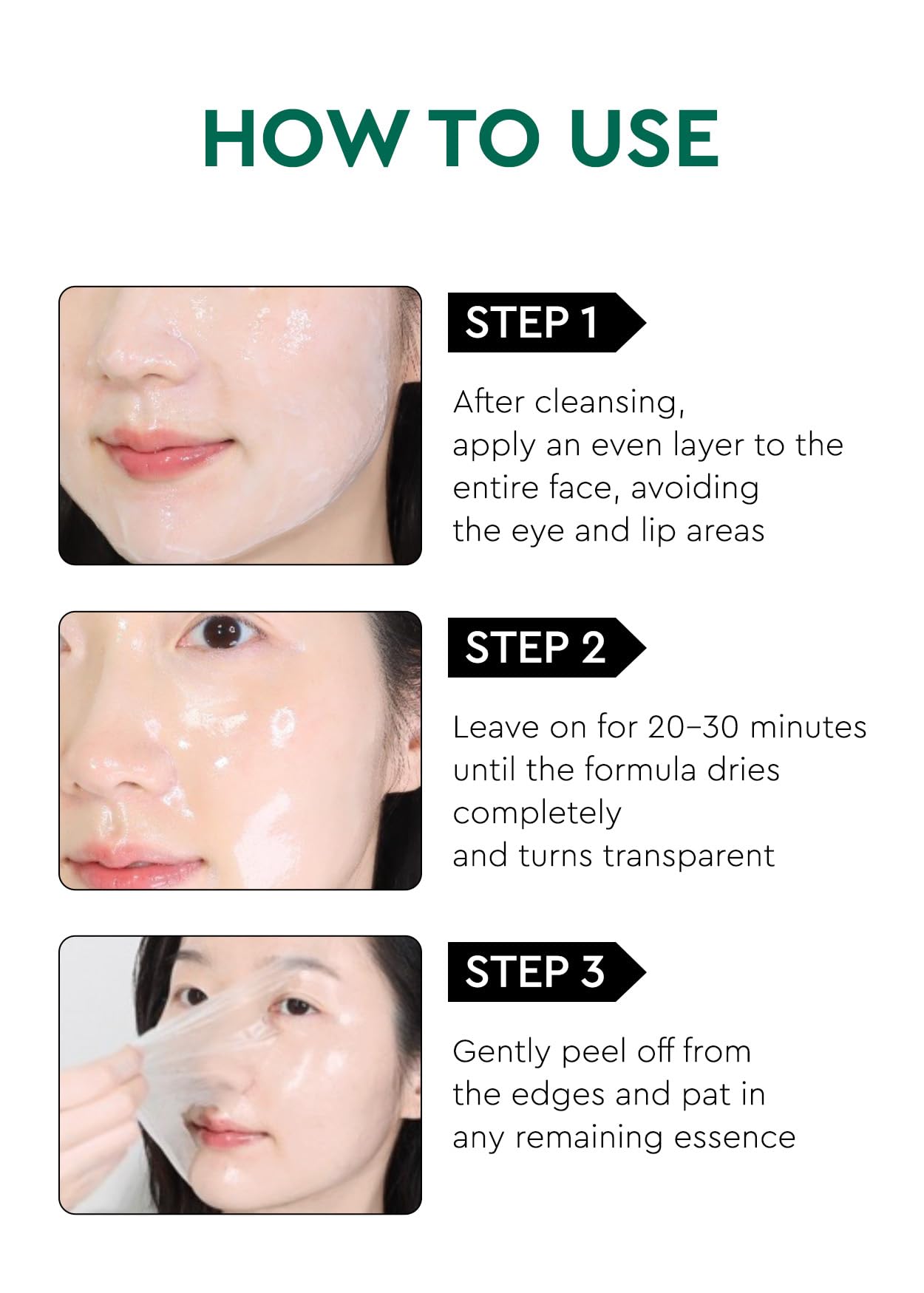 BE+WANTS Seaweed PDRN Peel-Off Jelly Mask – Exfoliating AHA/BHA Niacinamide, Pore-Minimizing, 3.38 fl oz