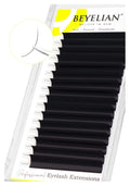 BEYELIAN Eyelash Extensions – Natural Matte Black, 0.03-0.20 C/D/D+/L/M/LU Curl, 7-15mm, High Temperature Resistant