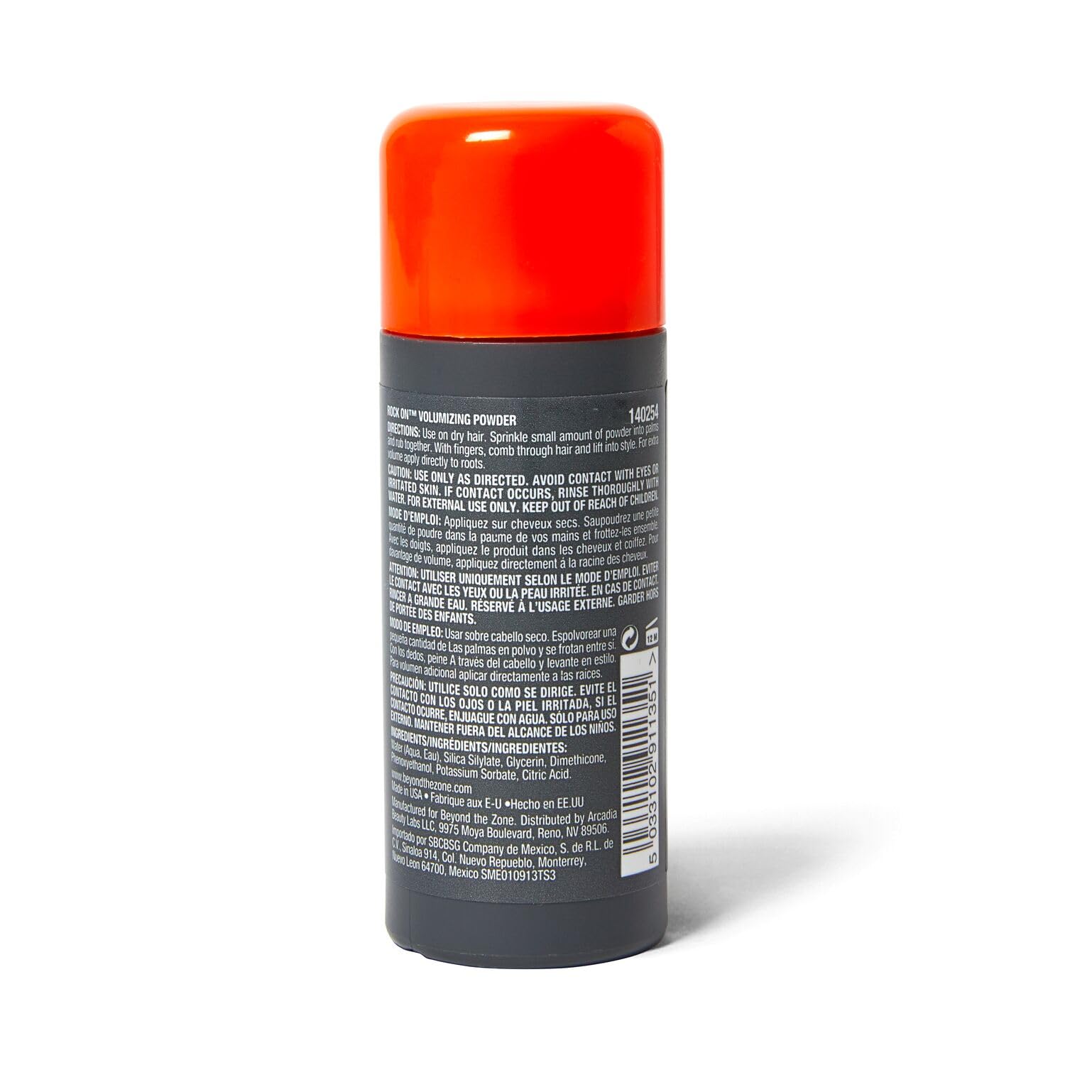 Beyond the Zone Rock On Volumizing Powder – 8.5 oz Pack of 2 | Unisex Hair Styling