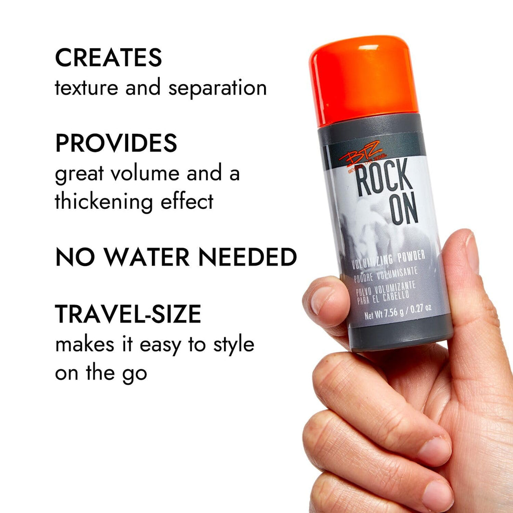 Beyond the Zone Rock On Volumizing Powder – 8.5 oz Pack of 2 | Unisex Hair Styling