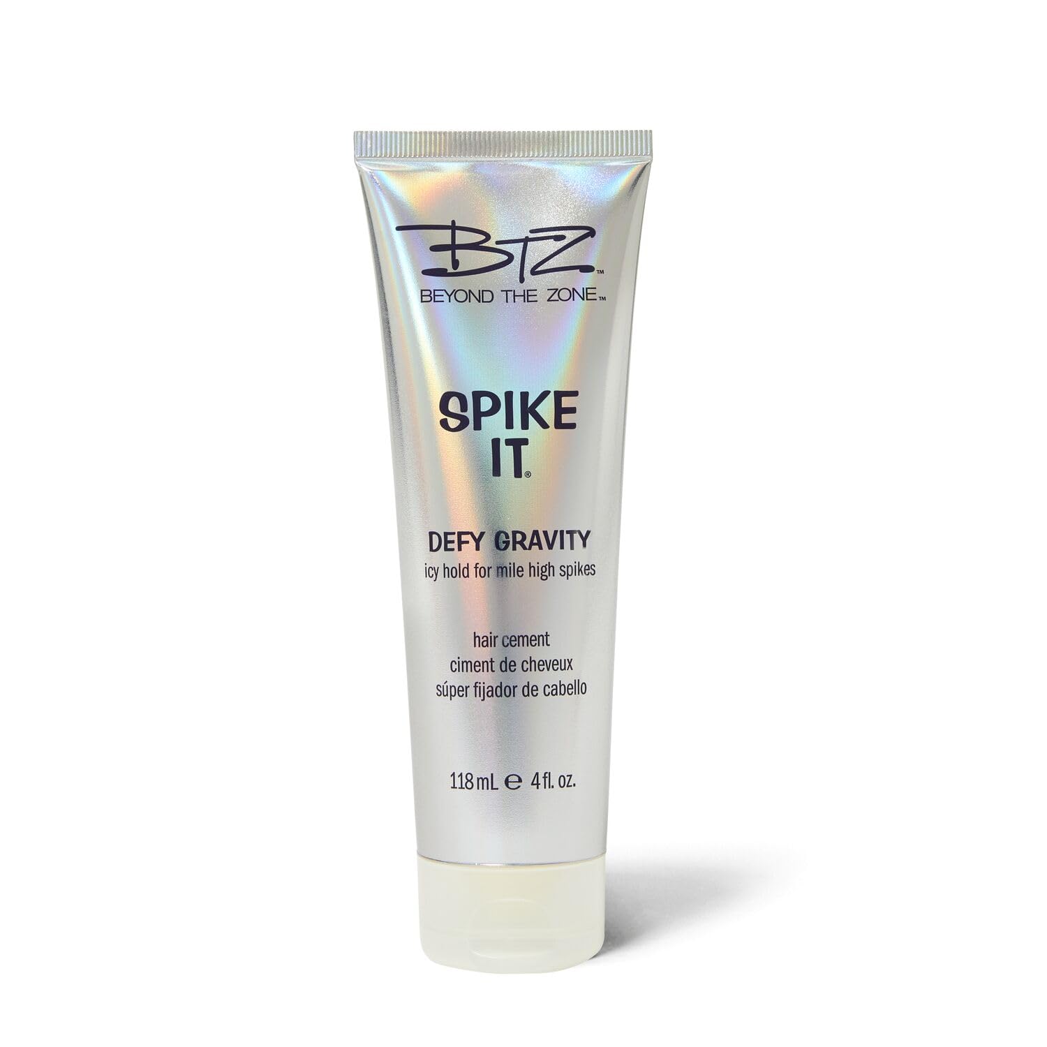 Beyond the Zone Spike It Hair Cement - StrongHold Gel for All Hair Types (4 oz)