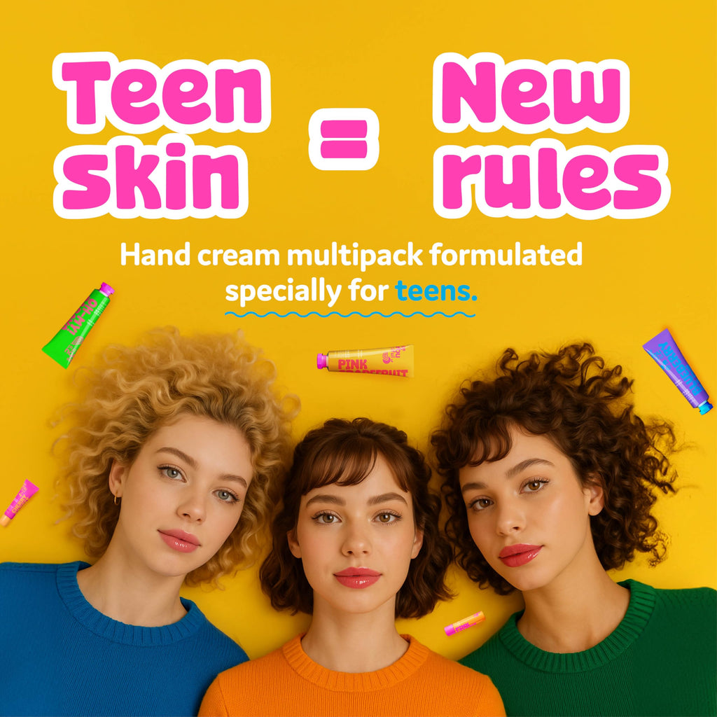BeYoutiful Hand Lotion Set for Teens — Six Fruity Travel Size Creams