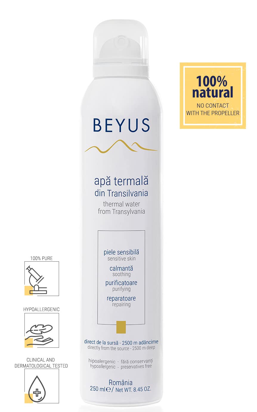 BEYUS Transylvania Thermal Water - 360° No-Contact Hydrating Mist from Romania