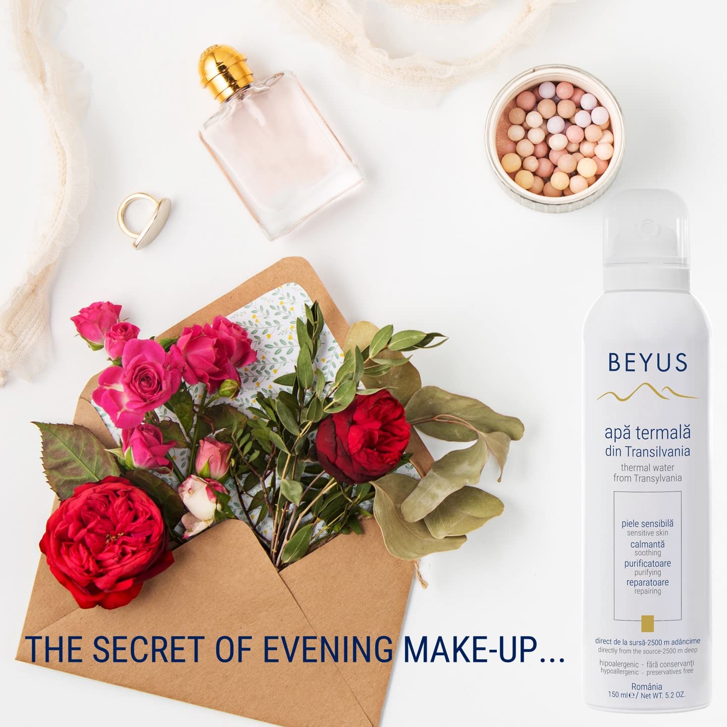 BEYUS Transylvania Thermal Water - 360° No-Contact Hydrating Mist from Romania