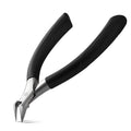 BEZOX Straight Blade Toenail Clippers – Thick Nail Cutter for Seniors and Adults (Black)